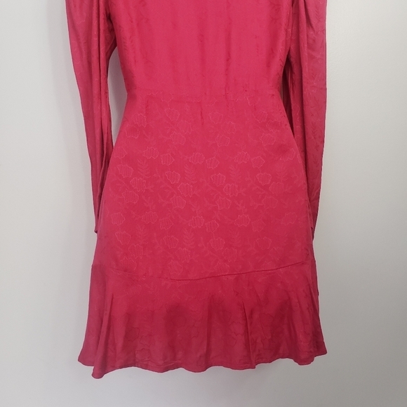 RAHI fuschia Sophie medina jacquard mini dress size S - Picture 10 of 12